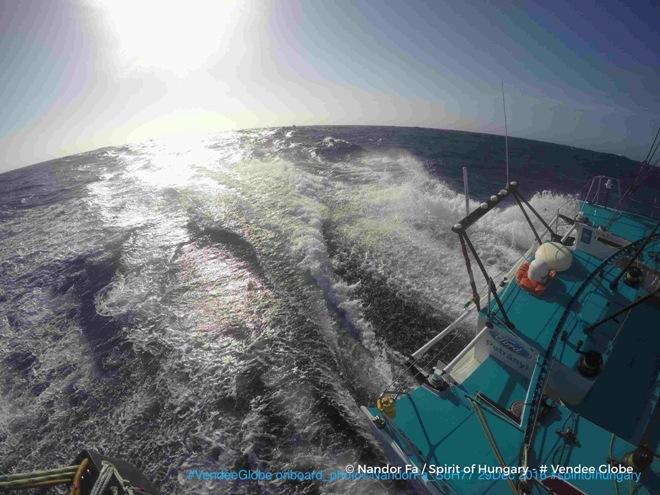 Day 61 – Nandor Fa – Spirit of Hungary – Vendée Globe © Nandor Fa / Spirit of Hungary / Vendée Globe